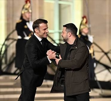 Zelenskiy Macron