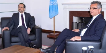 Tufan Erhürman ile Nikos Hristodulidis